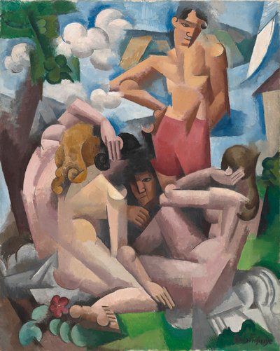 Die Badenden, 1912 von Roger de La Fresnaye